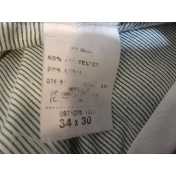 Alexander Julian Colours Dress Pants Slacks Men's Sz 34 X 30 Brown Pleated Front - Picture 8 of 11